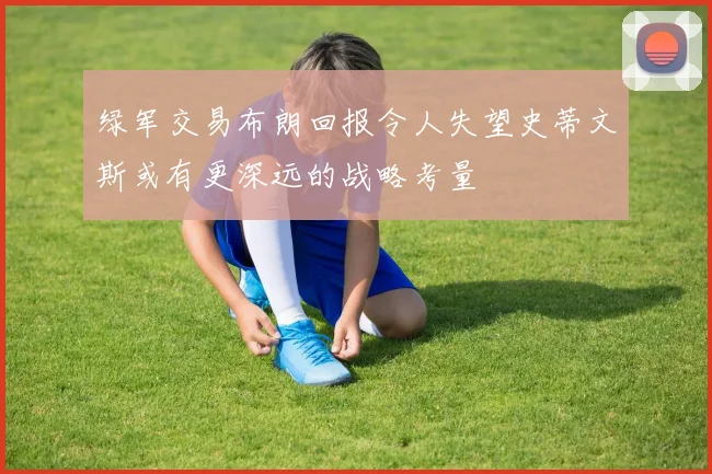 绿军交易布朗回报令人失望史蒂文斯或有更深远的战略考量
