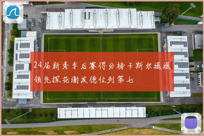 24届新秀季后赛得分榜卡斯尔遥遥领先探花谢泼德位列第七